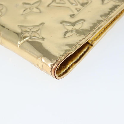 Louis Vuitton Agenda Cover Patent Leather, GOLD, PATENT_LEATHER, Wallets