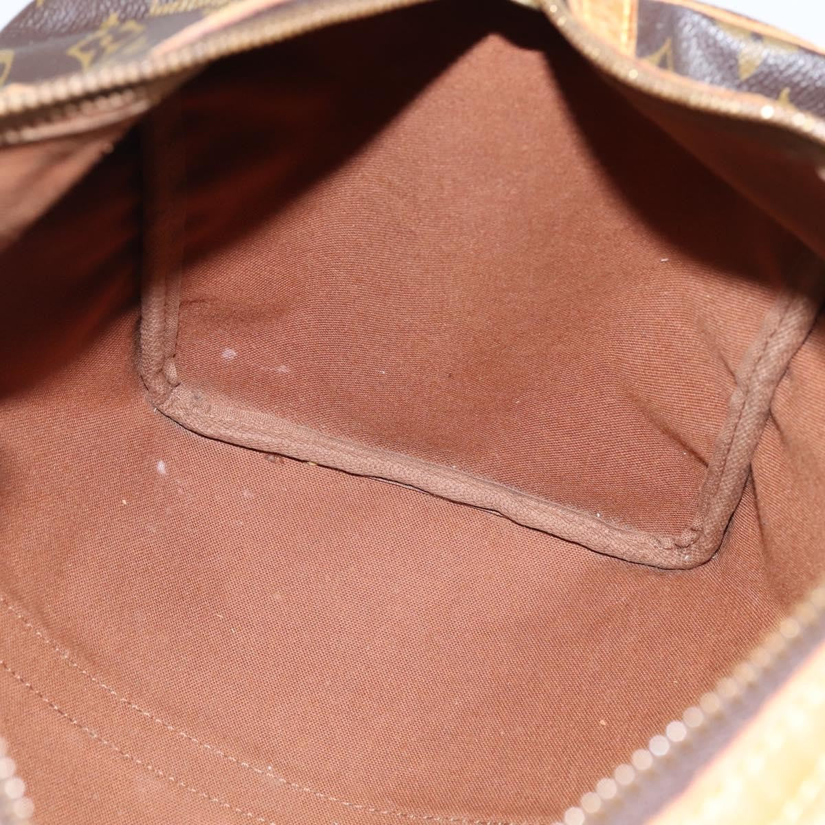 Louis Vuitton Sac Souple Handbag Monogram Canvas, BROWN, CANVAS, Travel bag