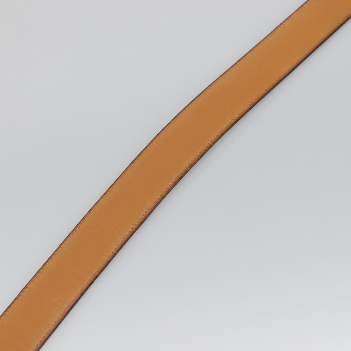 Hermes Vintage Belt Leather, BROWN, LEATHER, Belts