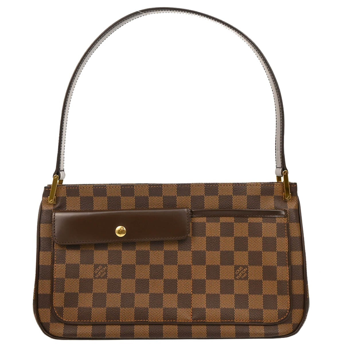 Louis Vuitton Aubagne Bag Damier, Brown, Canvas, Shoulder Bag