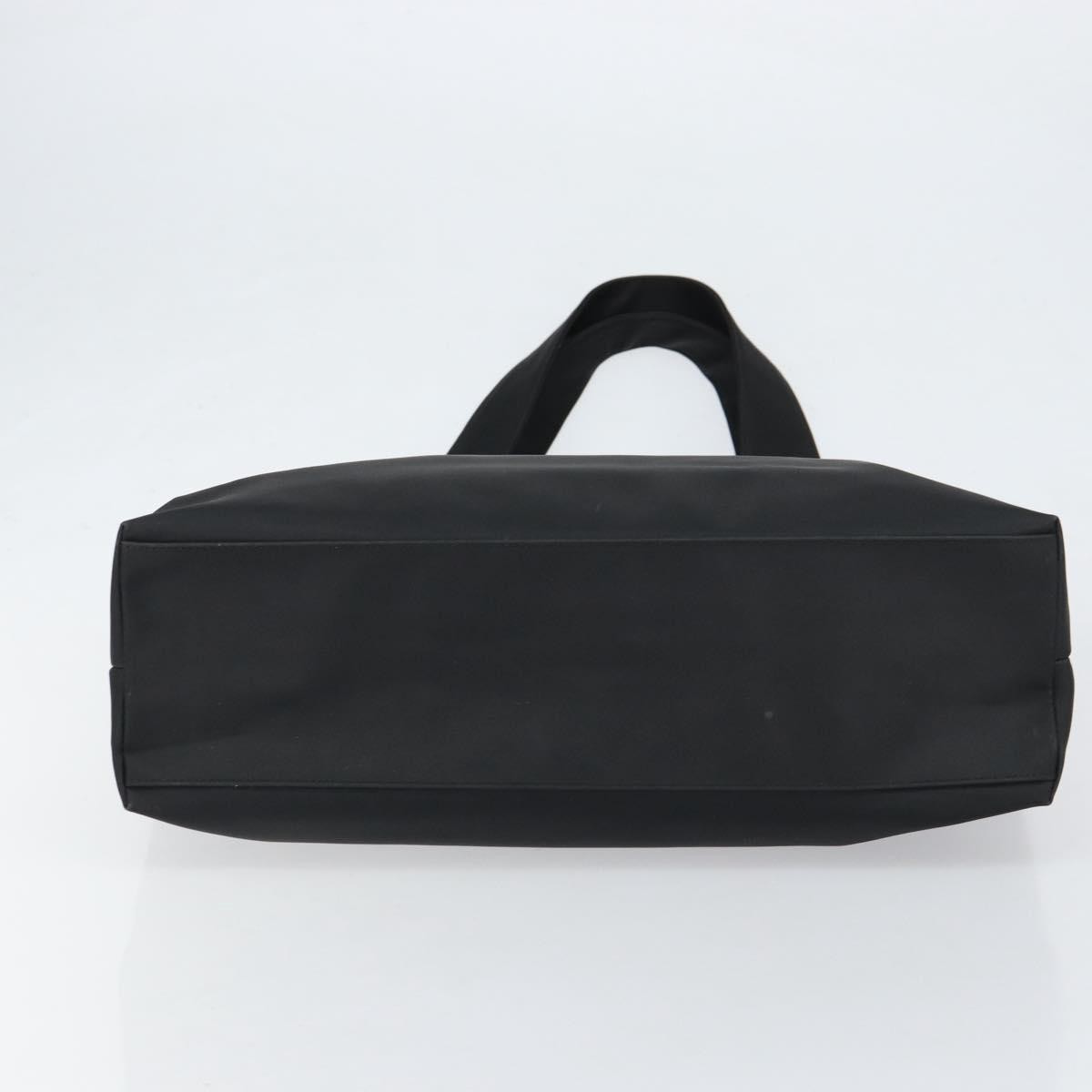 Salvatore Ferragamo Gancini Tote Nylon, BLACK, NYLON, Tote bag