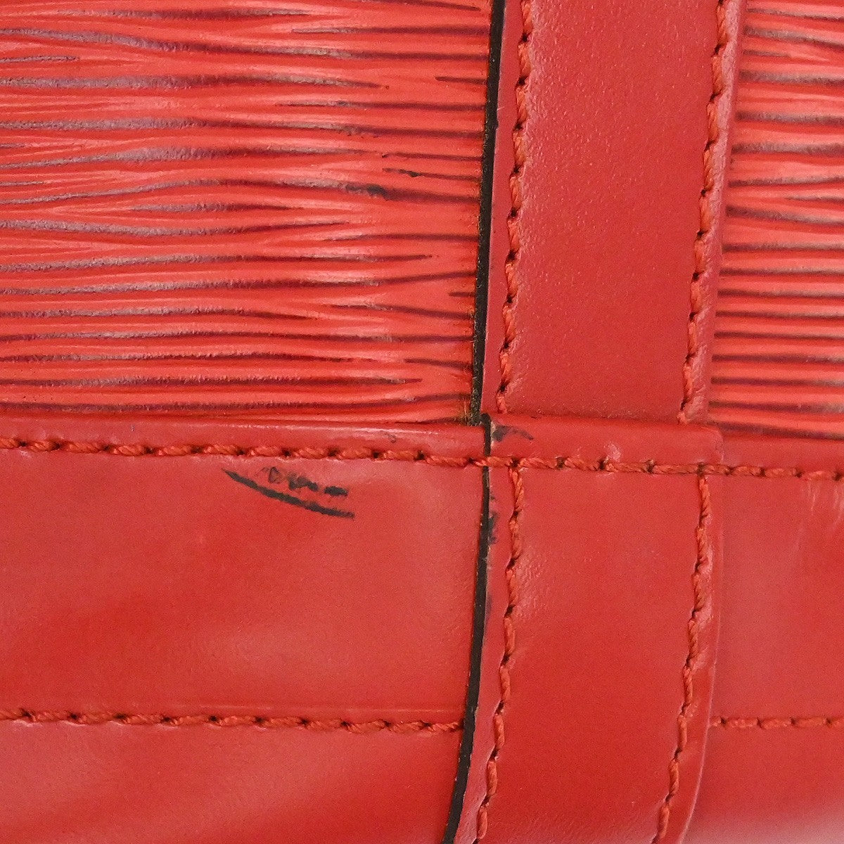 Louis Vuitton Noe Handbag Epi Leather, Red, Leather, Shoulder Bag