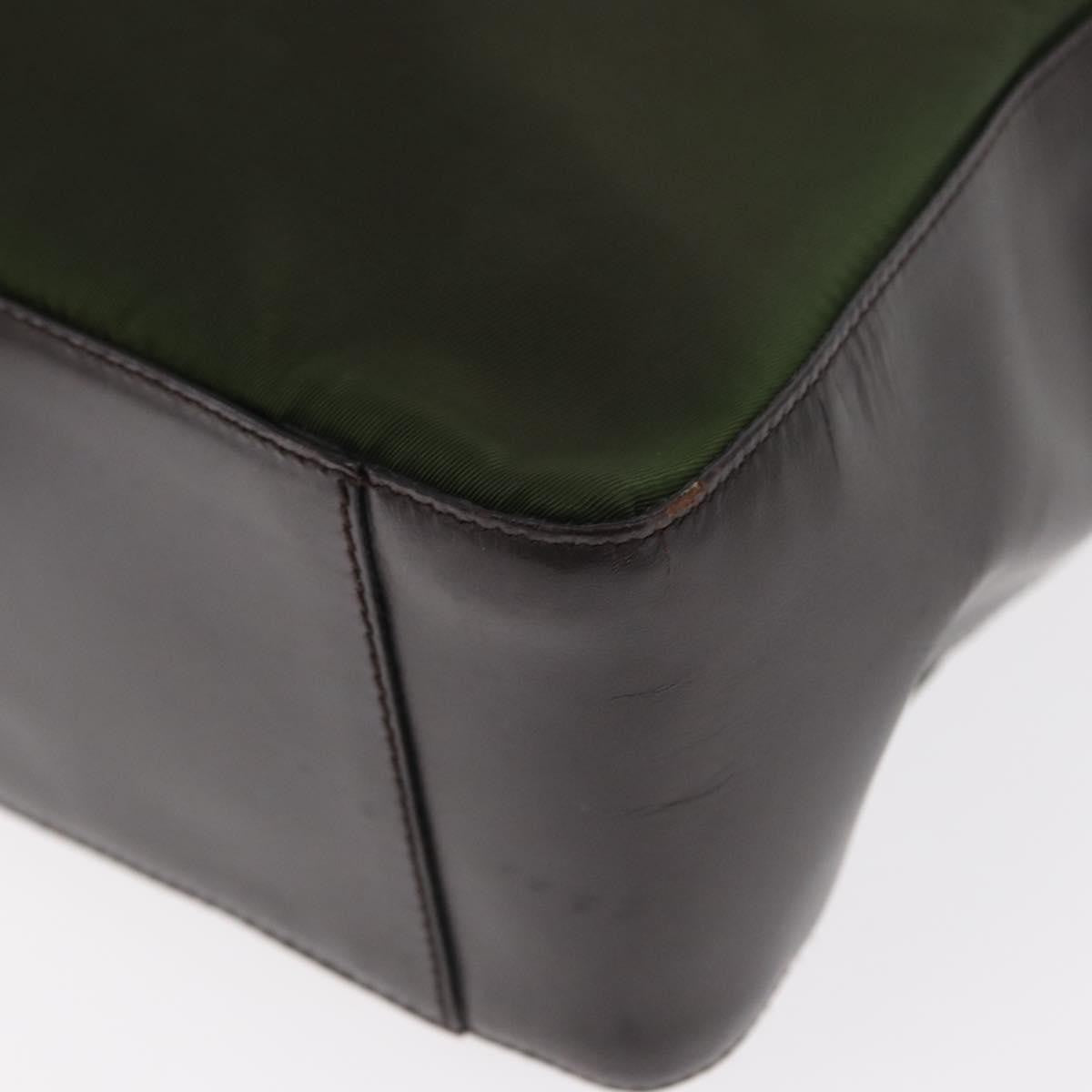 Prada Vintage Handbag Tessuto, KHAKI, NYLON, Handbag