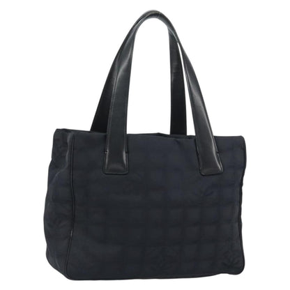 Chanel Travel Line Tote Nylon, BLACK, NYLON, Tote bag