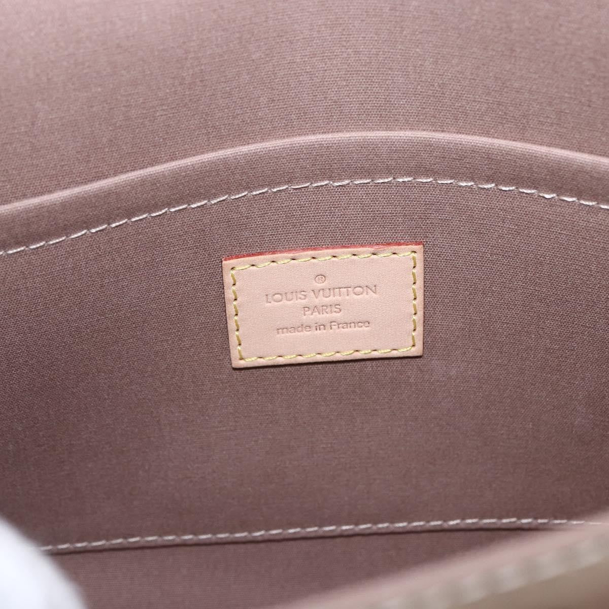 Louis Vuitton Mirada Handbag Monogram Vernis, BEIGE, PATENT_LEATHER, Handbag