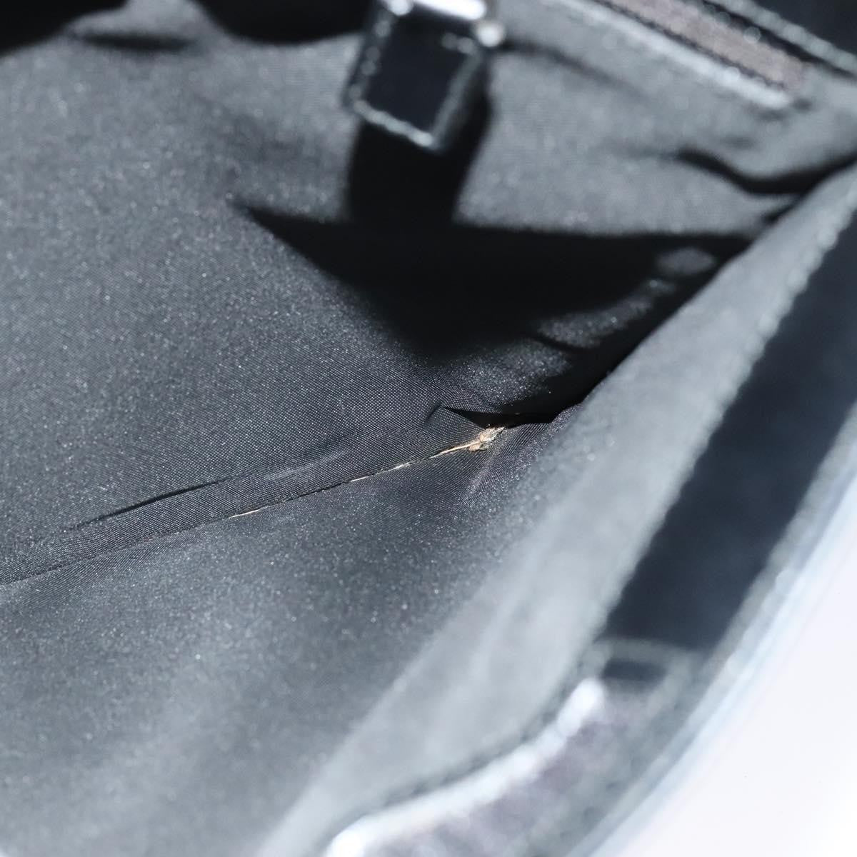 Gucci Front Pocket Messenger Canvas, BLACK, CANVAS, Shoulder bag