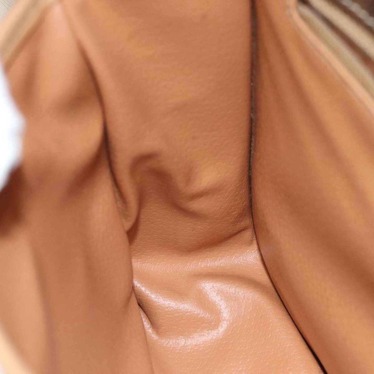 Celine Macadam Shoulder Bag PVC Leather, BROWN, CANVAS, Shoulder bag