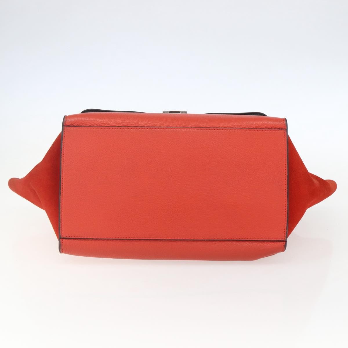 Celine Trapeze Bag Leather, RED, LEATHER, Handbag