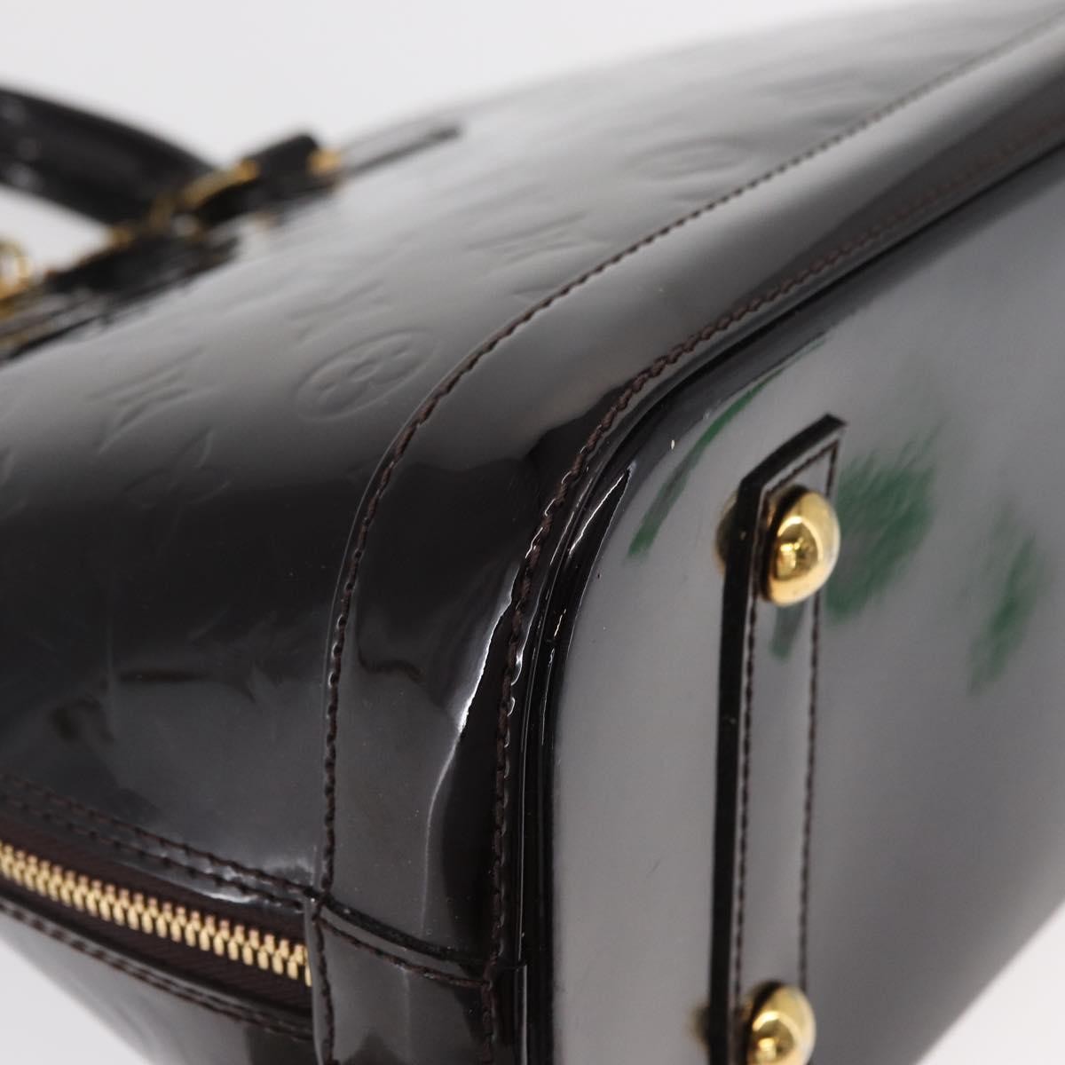 Louis Vuitton Alma Handbag Patent Leather, PURPLE, PATENT_LEATHER, Handbag