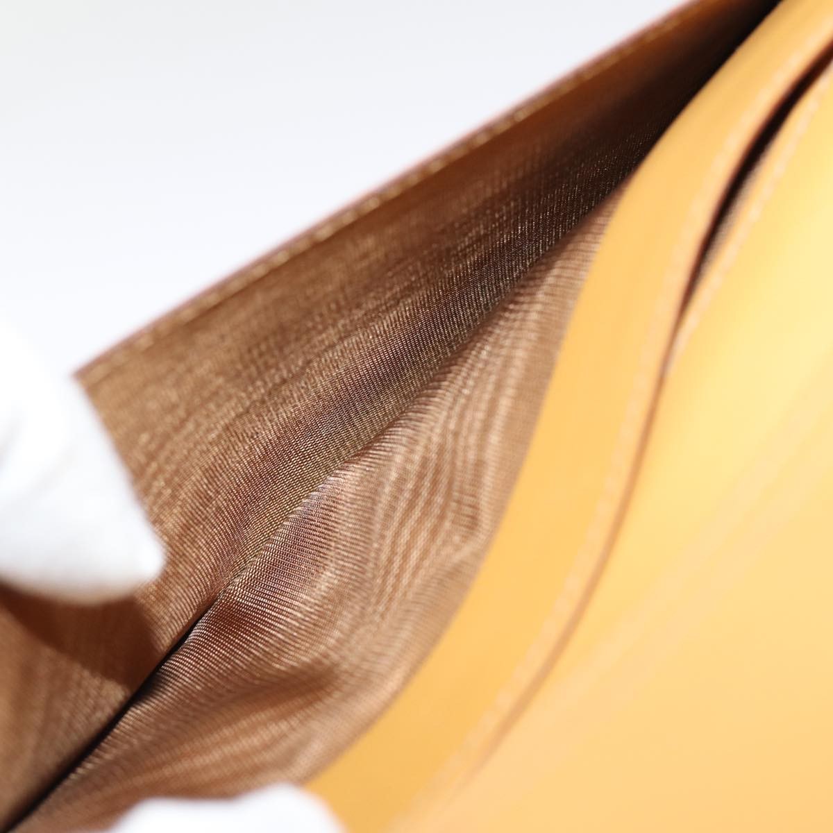 Celine Bifold Flat Wallet Leather, BROWN, CANVAS, Wallets