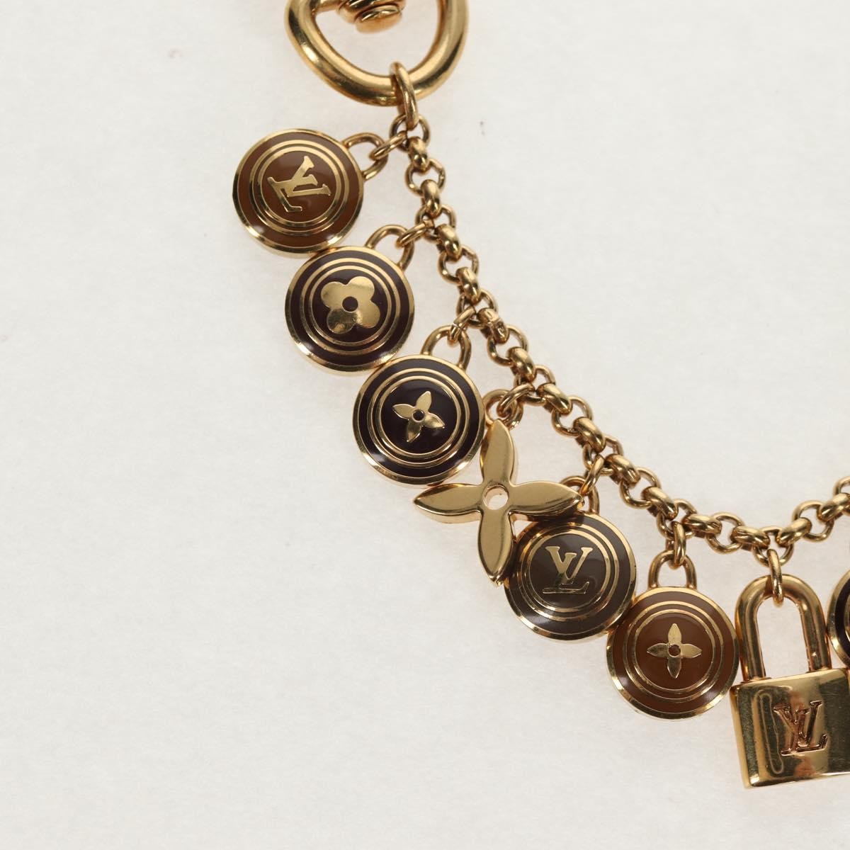 Louis Vuitton Pastilles Bag Charm and Key Holder Metal and Enamel, GOLD, METAL, Charms and Keychains