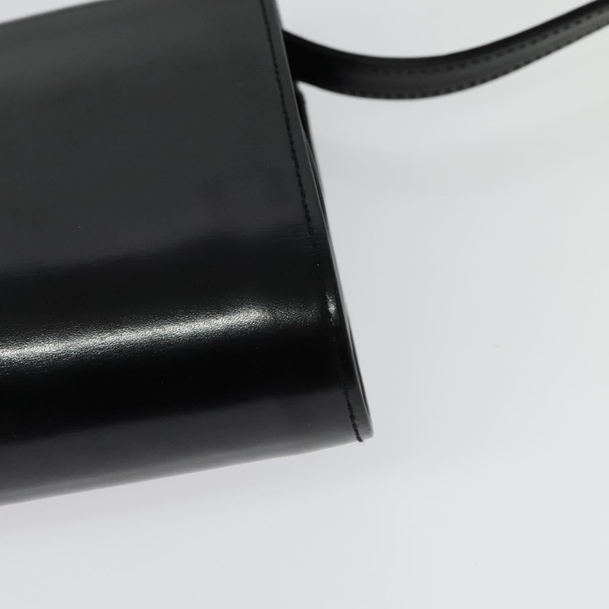 Gucci Vintage Shoulder Bag Leather, BLACK, LEATHER, Shoulder bag