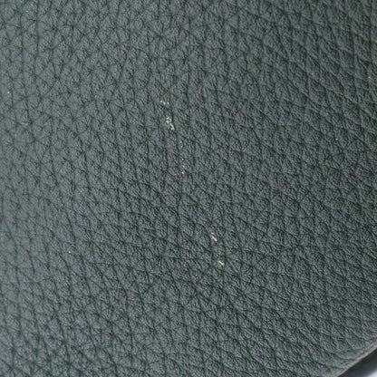 Hermes Sherpa Backpack Clemence, GREEN, LEATHER, Backpack