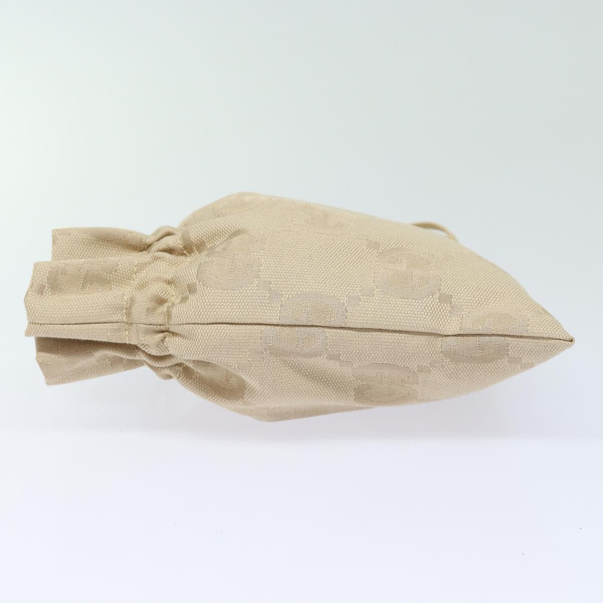 Gucci GG canvas pouch Canvas, BEIGE, CANVAS, Clutche & pouche