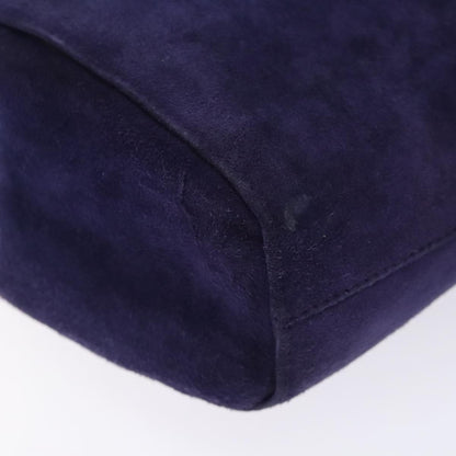 Prada Vintage Handbag Suede, PURPLE, SUEDE, Handbag