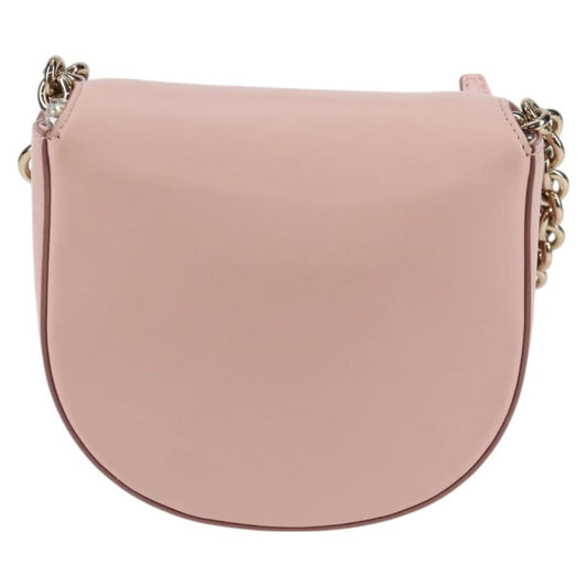Salvatore Ferragamo Vela Flap Crossbody Bag Leather, PINK, LEATHER, Crossbody bag