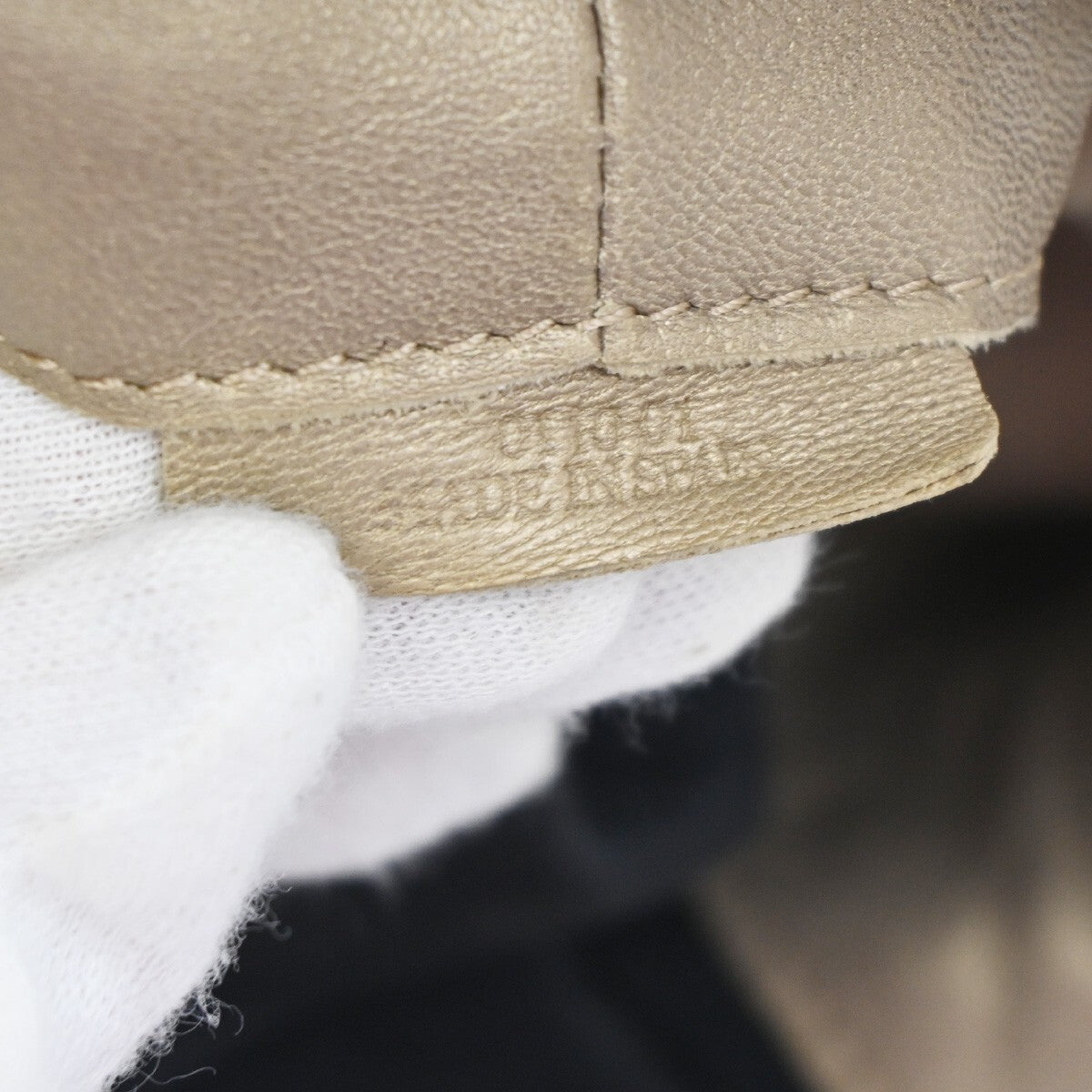 Loewe Anagram Logo Nappa Aire Hand Bag Leather, GOLD, LEATHER, Handbag