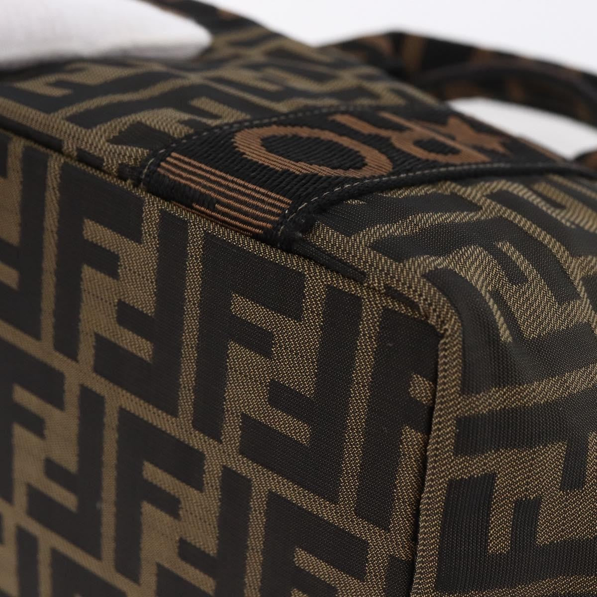 Fendi Zucca Tote bag FF motif, BROWN, CANVAS, Tote bag