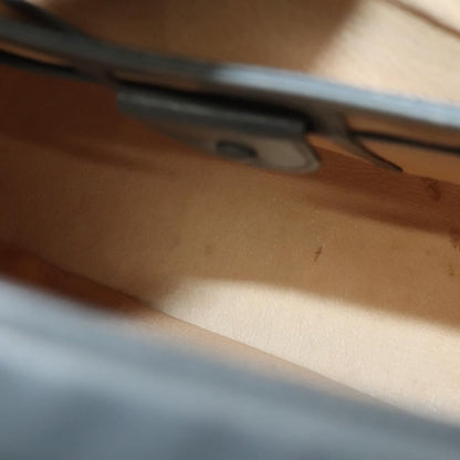 Gucci 1973 Top Handle Bag Leather, GRAY, LEATHER, Handbag