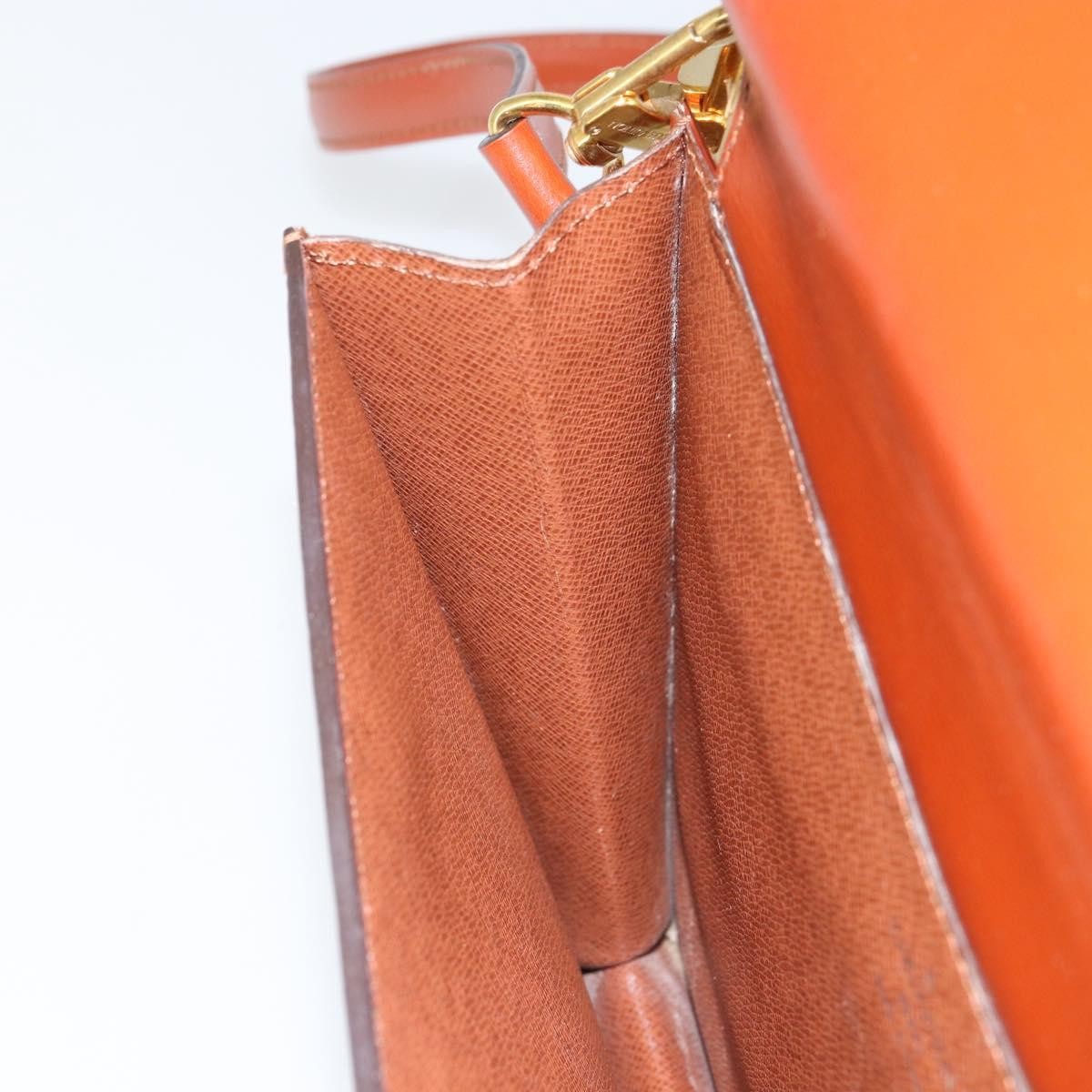 Louis Vuitton Grenelle Shoulder Bag Epi Leather, BROWN, LEATHER, Shoulder bag