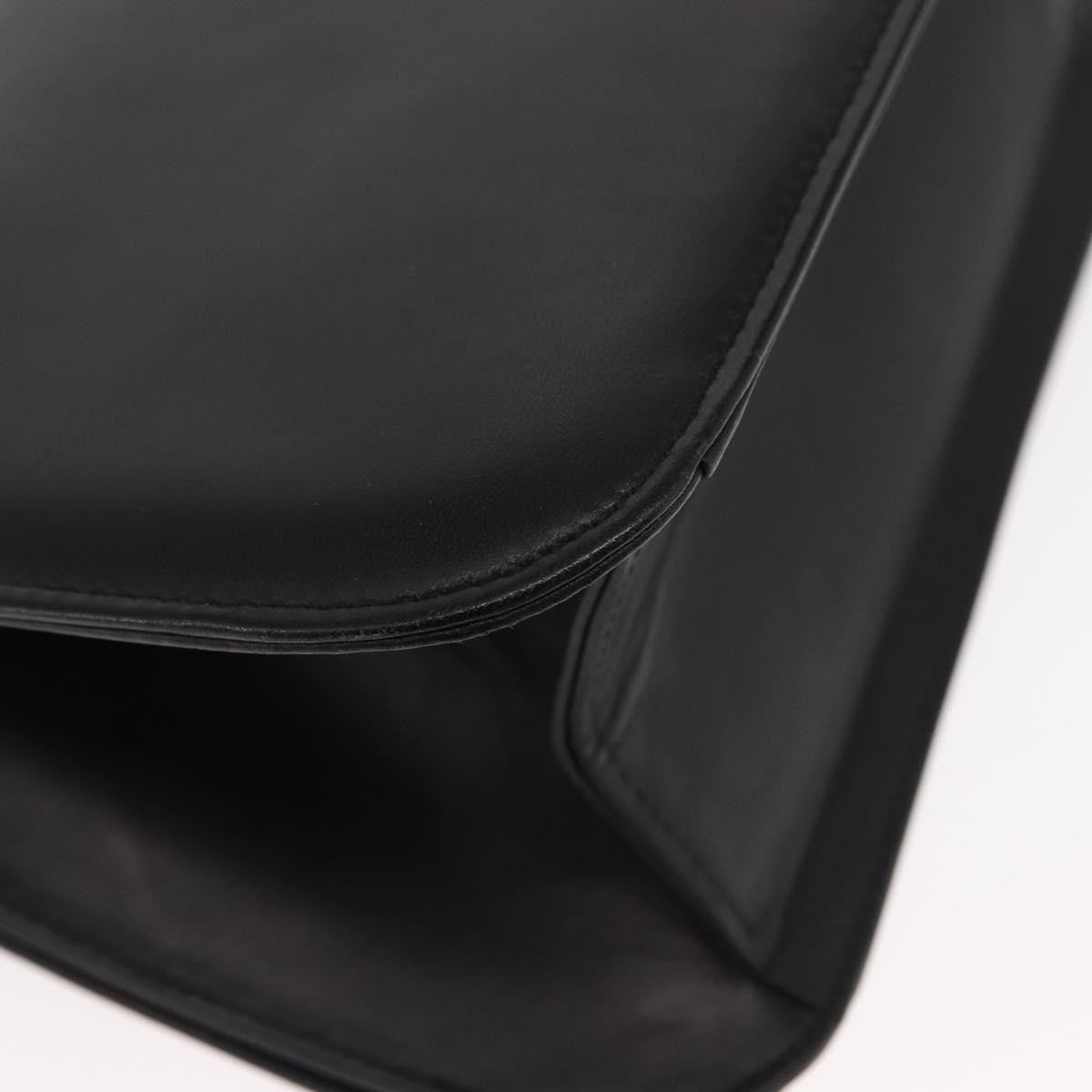 Givenchy Vintage Handbag Leather, BLACK, LEATHER, Handbag