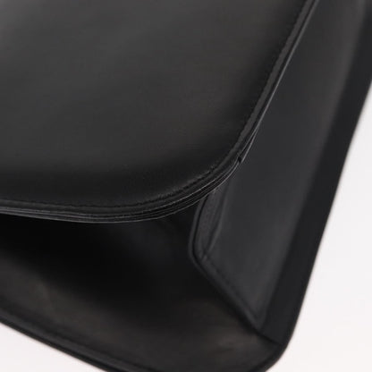 Givenchy Vintage Handbag Leather, BLACK, LEATHER, Handbag