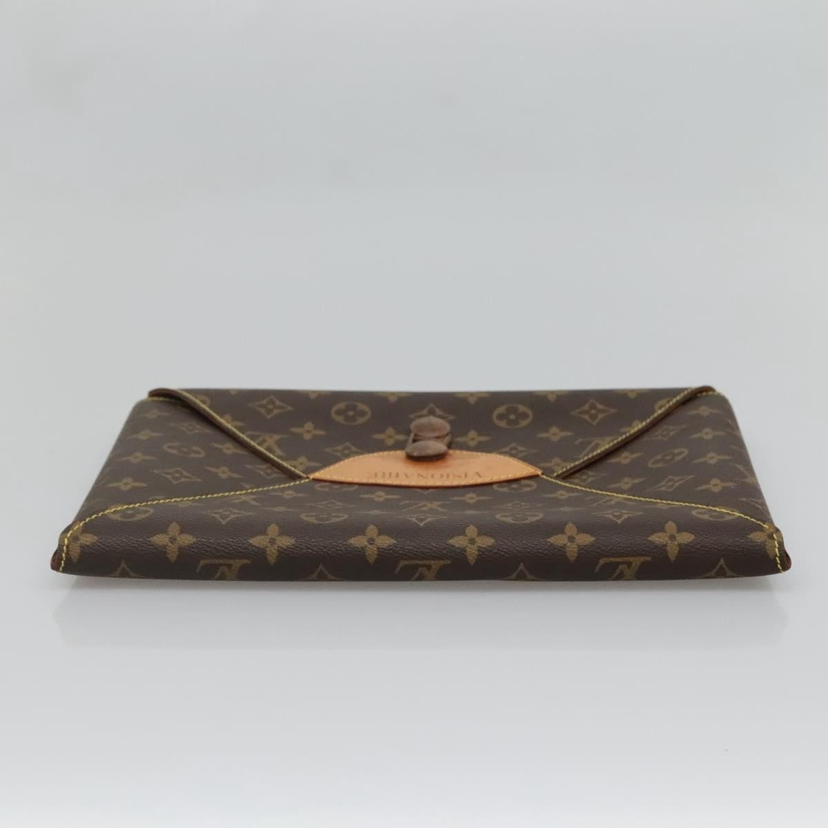 Louis Vuitton Porte-documents Visionaire Monogram Canvas, BROWN, CANVAS, Briefcase