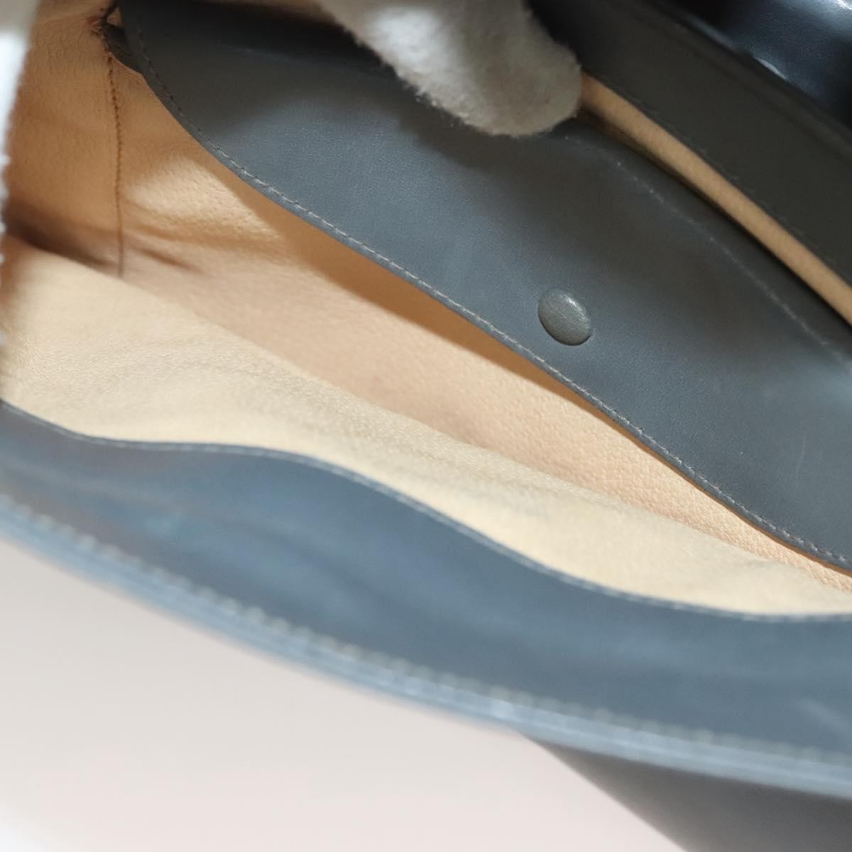 Gucci 1973 Top Handle Bag Leather, GRAY, LEATHER, Handbag