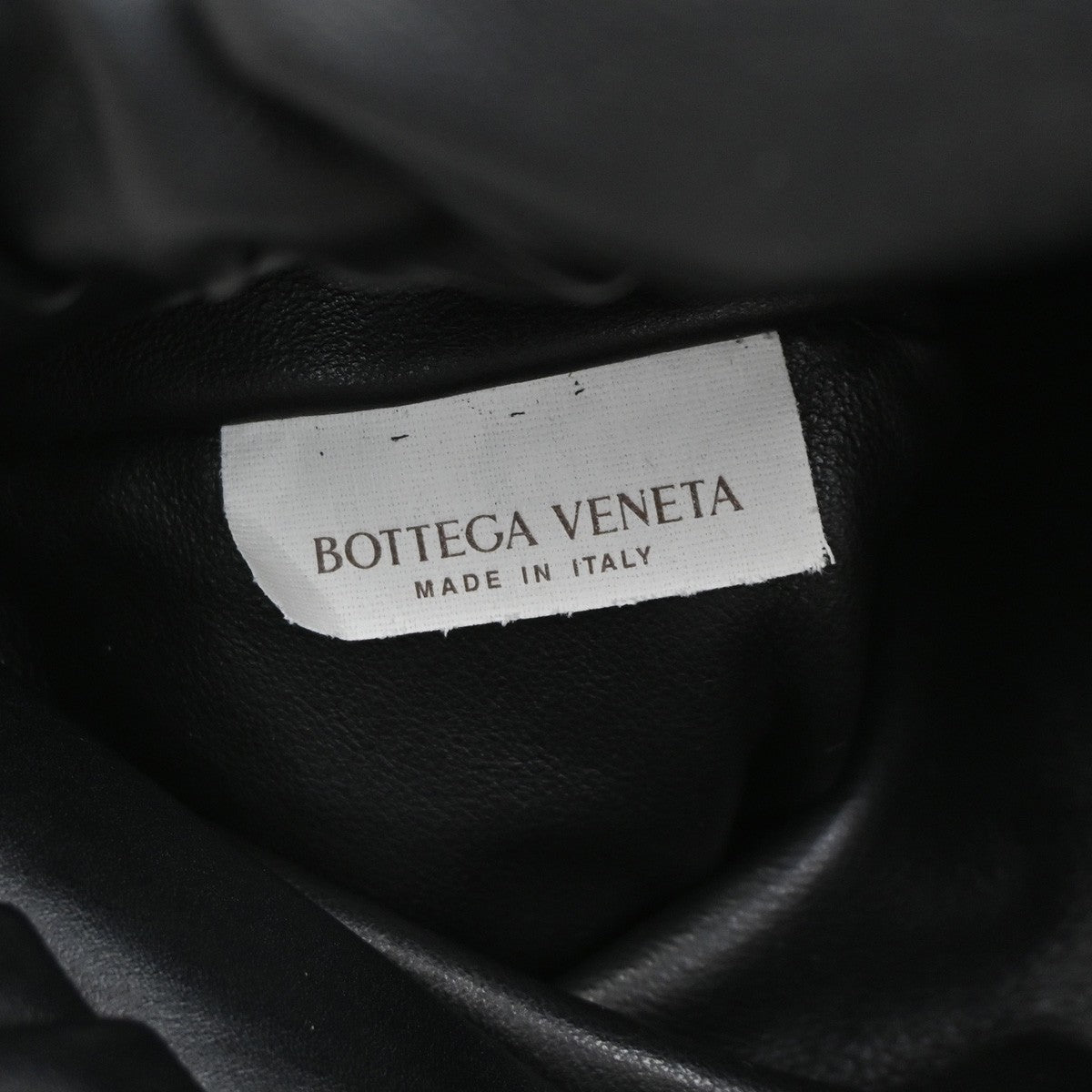 Bottega Veneta The Chain Pouch Leather, BLACK, LEATHER, Shoulder bag