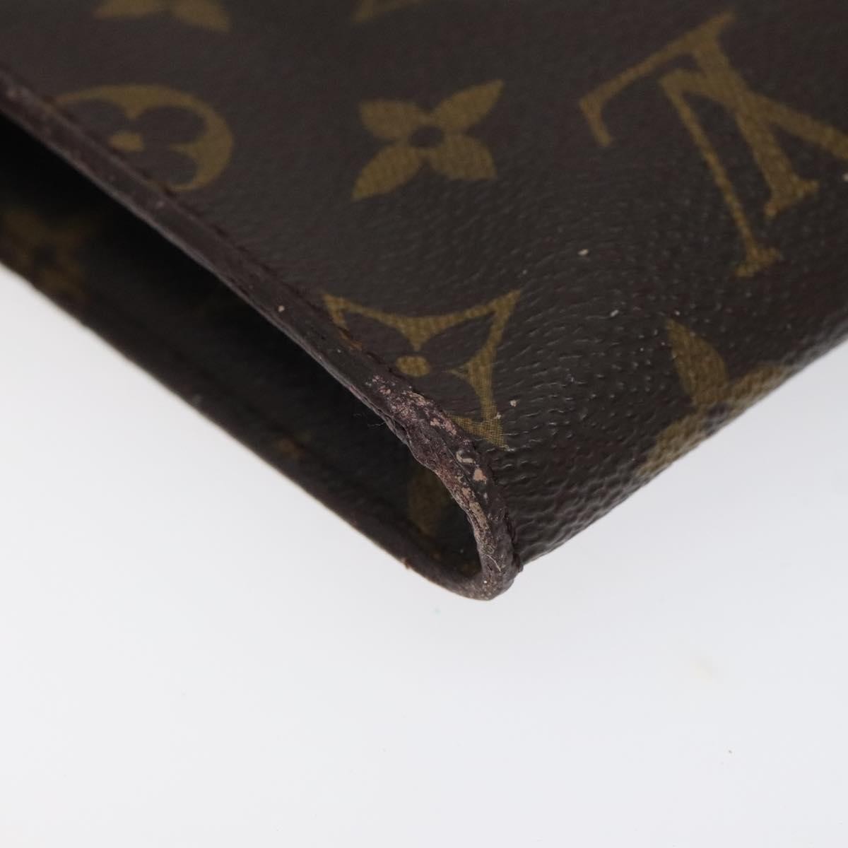Louis Vuitton Pochette Accessoires Monogram Canvas, BROWN, CANVAS, Clutche & pouche