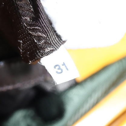 Prada Madras Cerniera Doctor Bag Canvas and Leather, BEIGE, CANVAS, Handbag