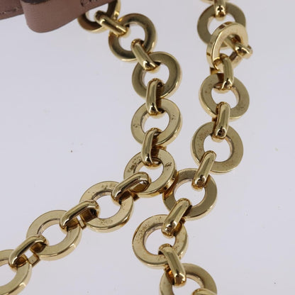 Salvatore Ferragamo Gancini Shoulder Bag Leather, BEIGE, LEATHER, Shoulder bag