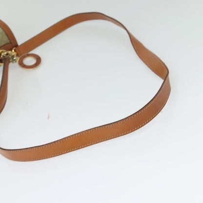 Celine Vintage Convertible Top Handle Bag Macadam Coated Canvas, BEIGE, CANVAS, Handbag