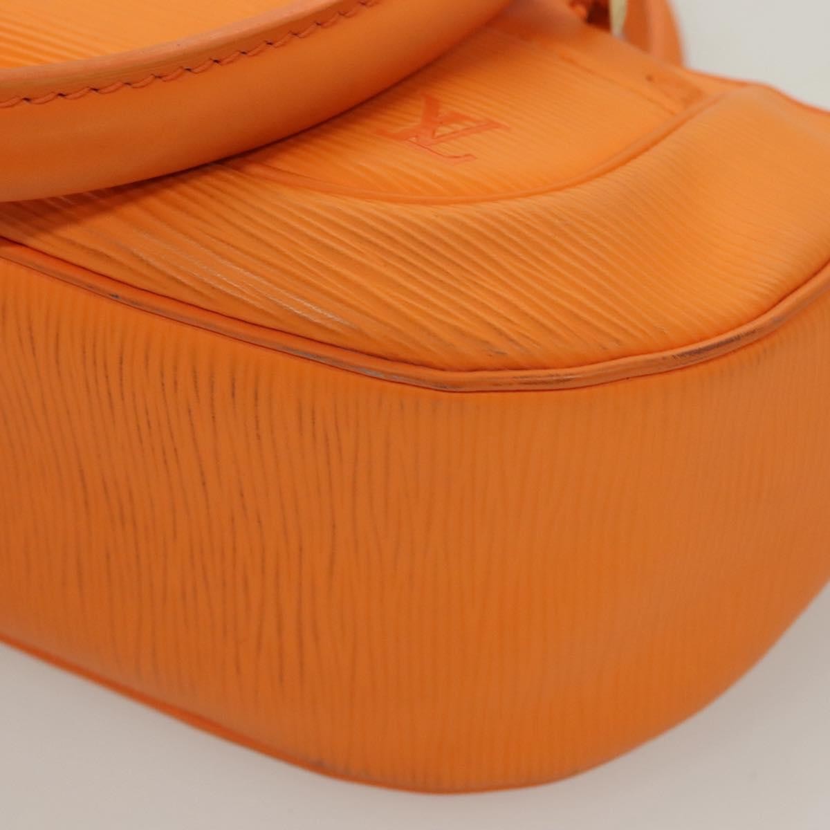 Louis Vuitton Danura Handbag Epi, ORANGE, LEATHER, Handbag