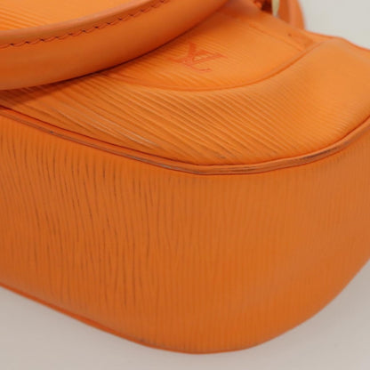 Louis Vuitton Danura Handbag Epi, ORANGE, LEATHER, Handbag