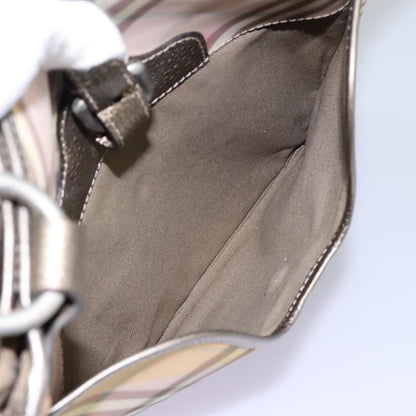 Burberry Nova Check Tote canvas check pattern, PINK, PVC, Tote bag