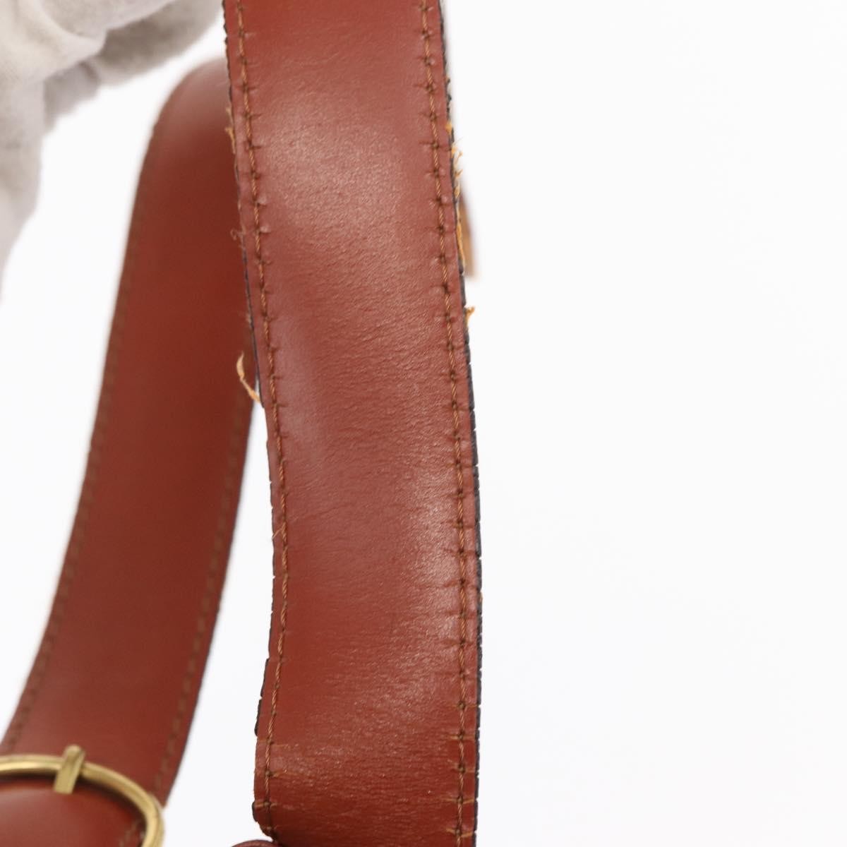 Louis Vuitton Vintage Sac d'Epaule Handbag Epi Leather, BROWN, LEATHER, Shoulder bag