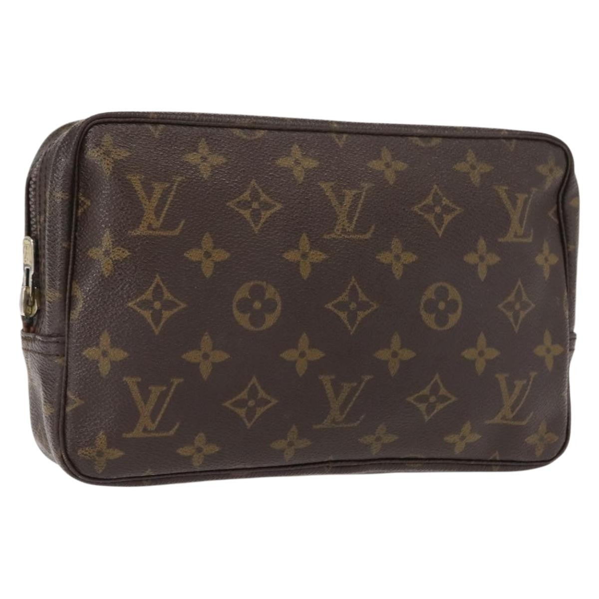Louis Vuitton Trousse Toilette Monogram Canvas, BROWN, CANVAS, Clutche & pouche