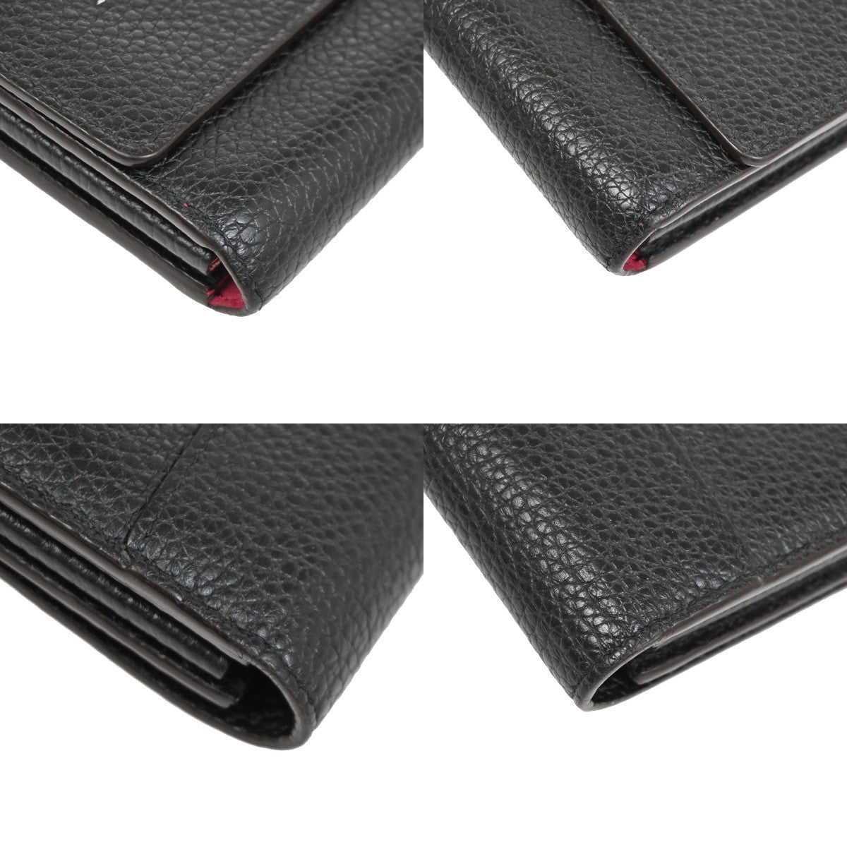 Louis Vuitton Capucines Long Wallet Leather, BLACK, LEATHER, Wallets