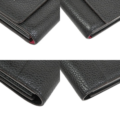 Louis Vuitton Capucines Long Wallet Leather, BLACK, LEATHER, Wallets