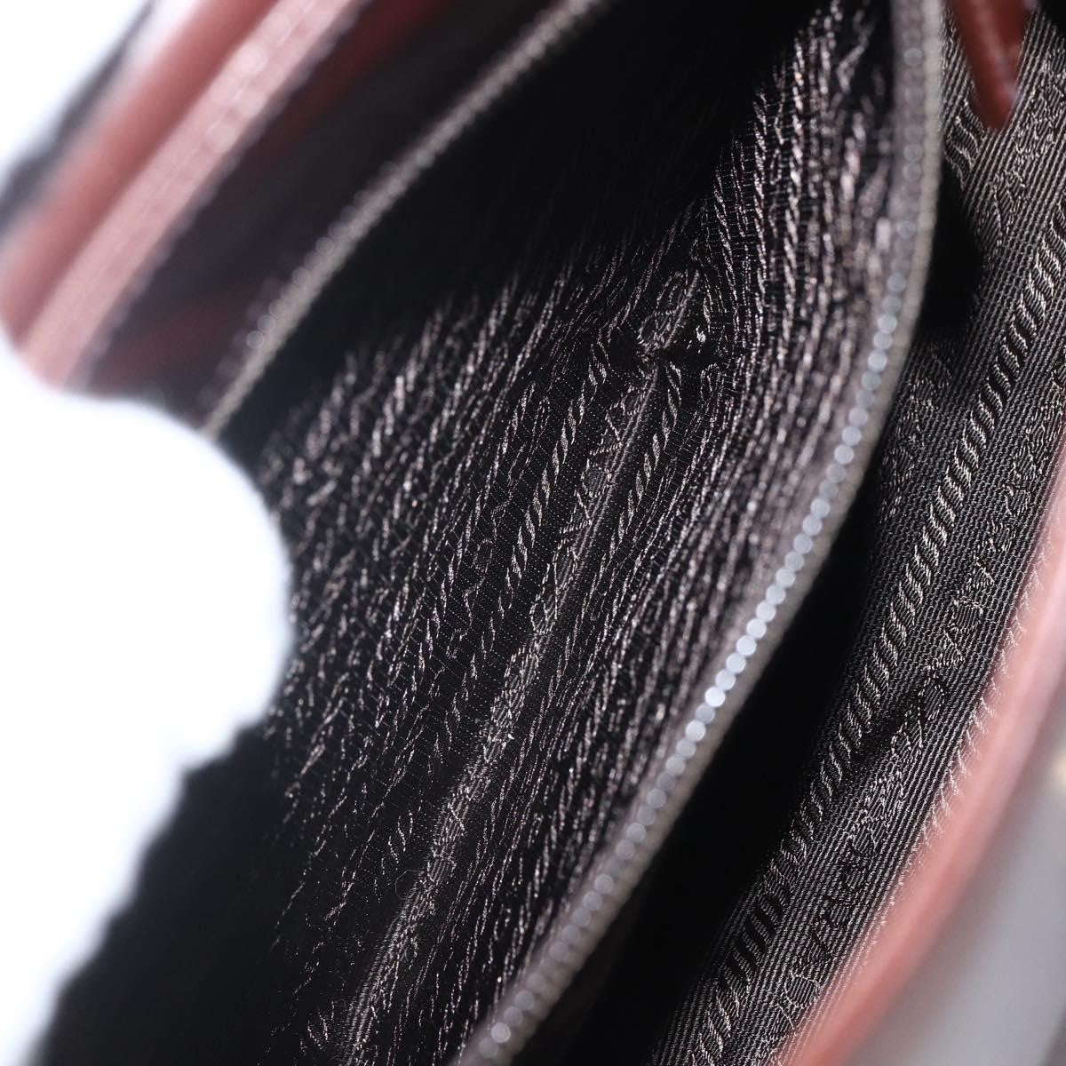 Prada Vintage Shoulder Bag Leather, BROWN, LEATHER, Shoulder bag