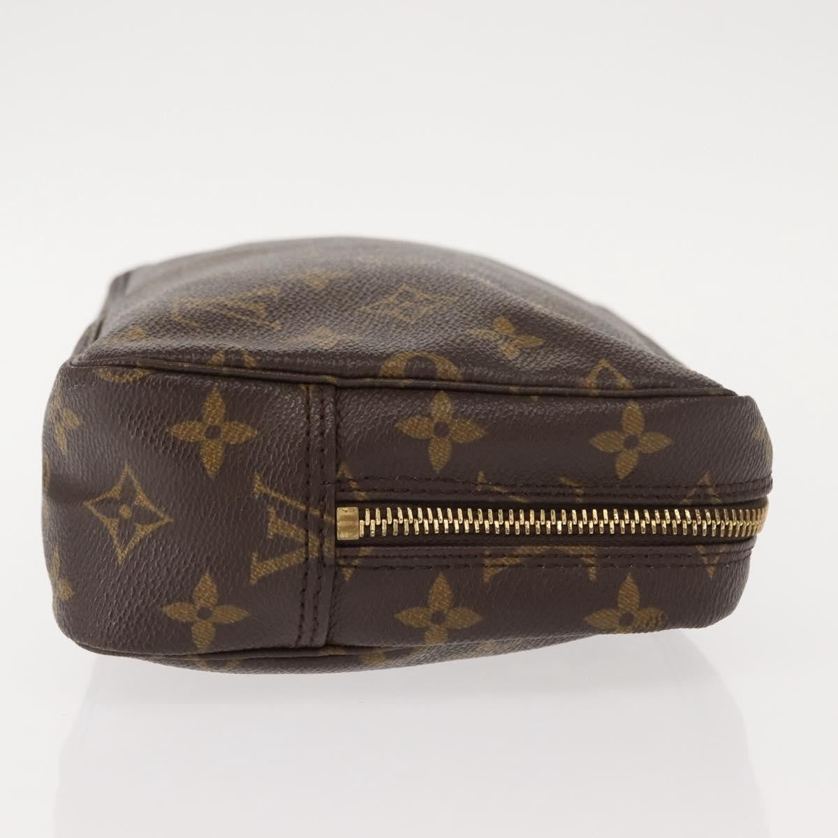 Louis Vuitton Trousse Toiletry Pouch Monogram Canvas, BROWN, CANVAS, Toiletry Case