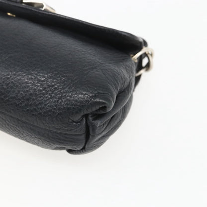 Chloe Lily Shoulder bag Leather, BLACK, LEATHER, Shoulder bag
