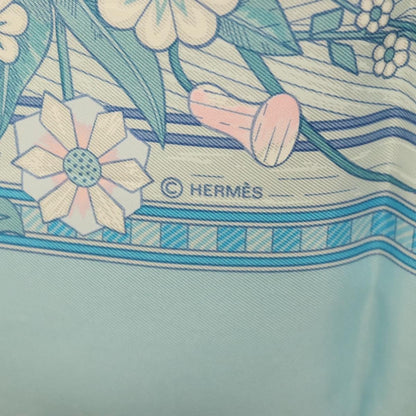 Hermes Carré 90 Silk multicolor, BLUE, SILK, Scarve & shawl
