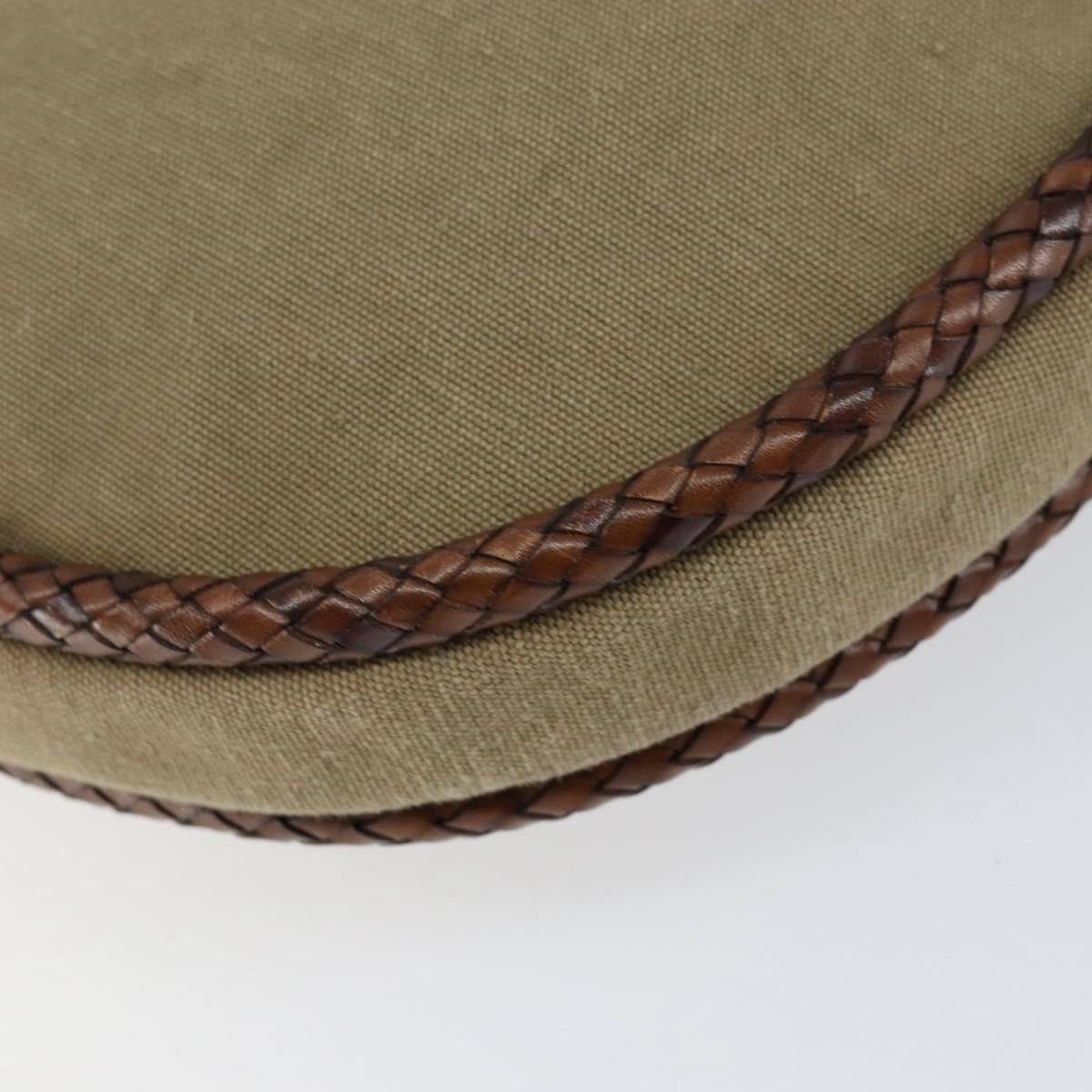 Gucci Vintage Bamboo Hobo Canvas, BEIGE, CANVAS, Handbag