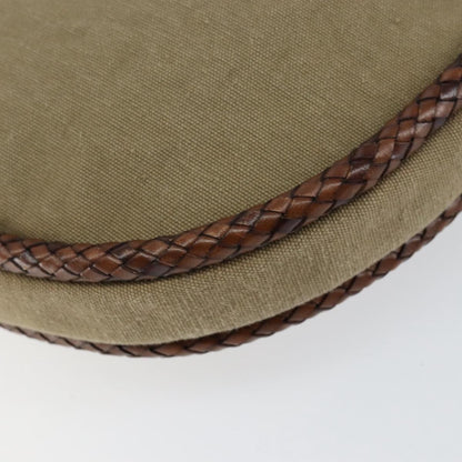 Gucci Vintage Bamboo Hobo Canvas, BEIGE, CANVAS, Handbag