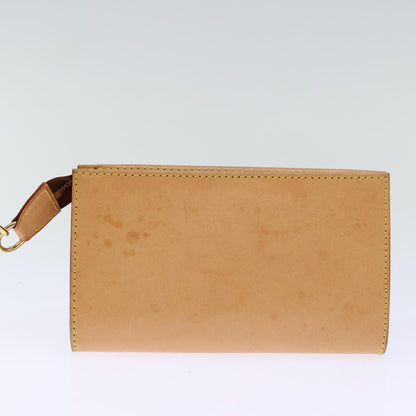 Louis Vuitton Bucket Bag Leather, BEIGE, LEATHER, Handbag