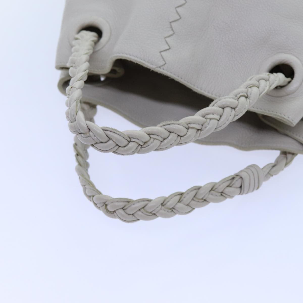 Bottega Veneta Julie Tote Leather, WHITE, LEATHER, Tote bag