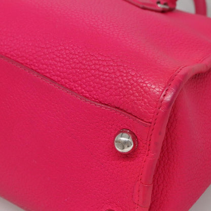 Loewe Alamo Handbag Leather, PINK, LEATHER, Handbag