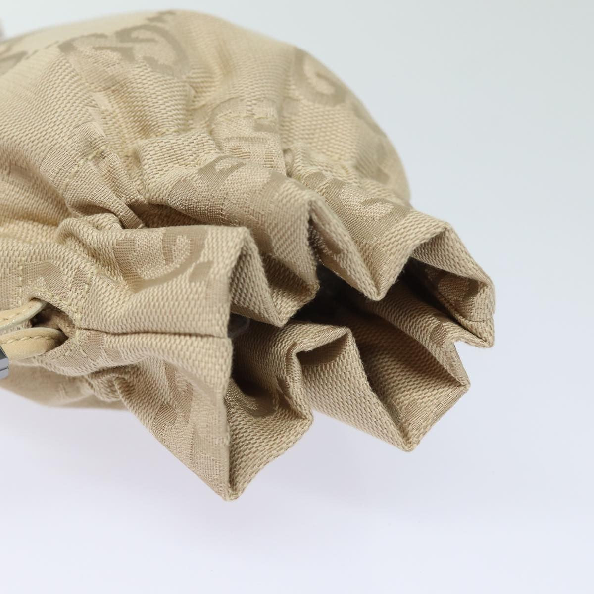 Gucci GG canvas pouch Canvas, BEIGE, CANVAS, Clutche & pouche